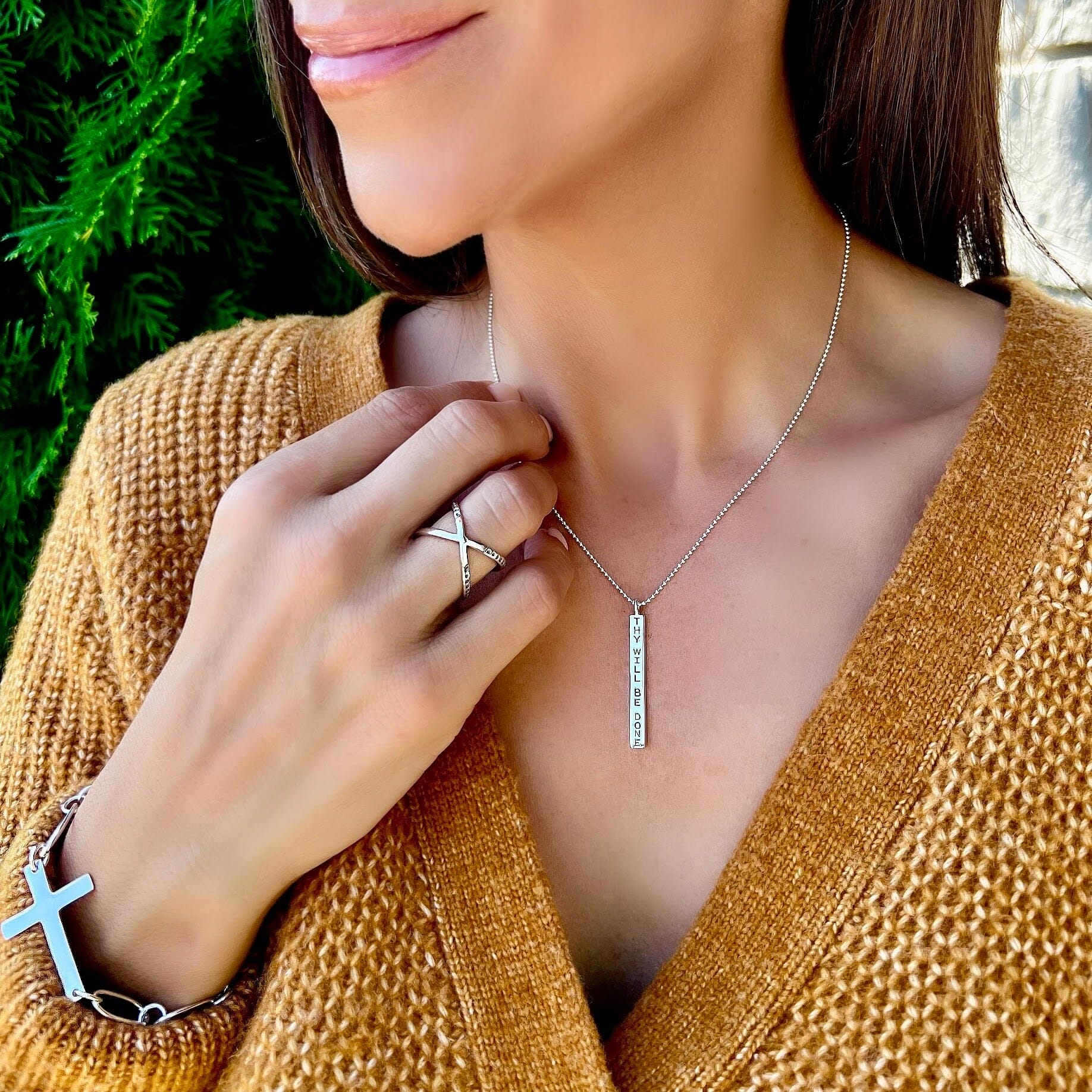 Thy Will Be Done Necklace