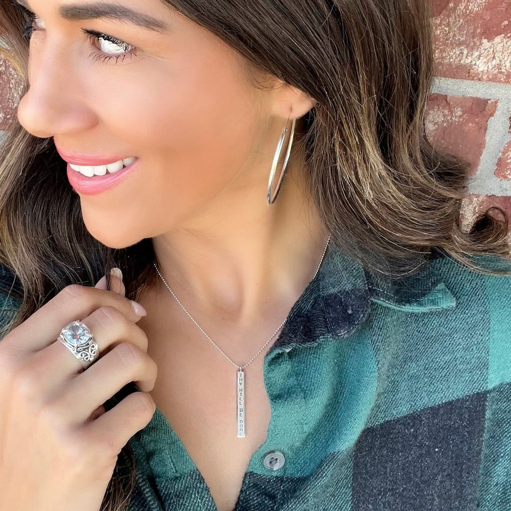 Thy Will Be Done Necklace