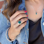 Tropical Teal Ring