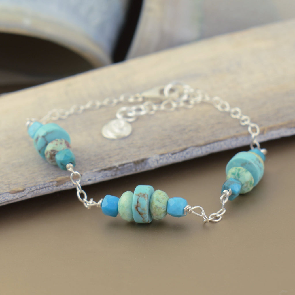 Tumbled Turquoise Bracelet
