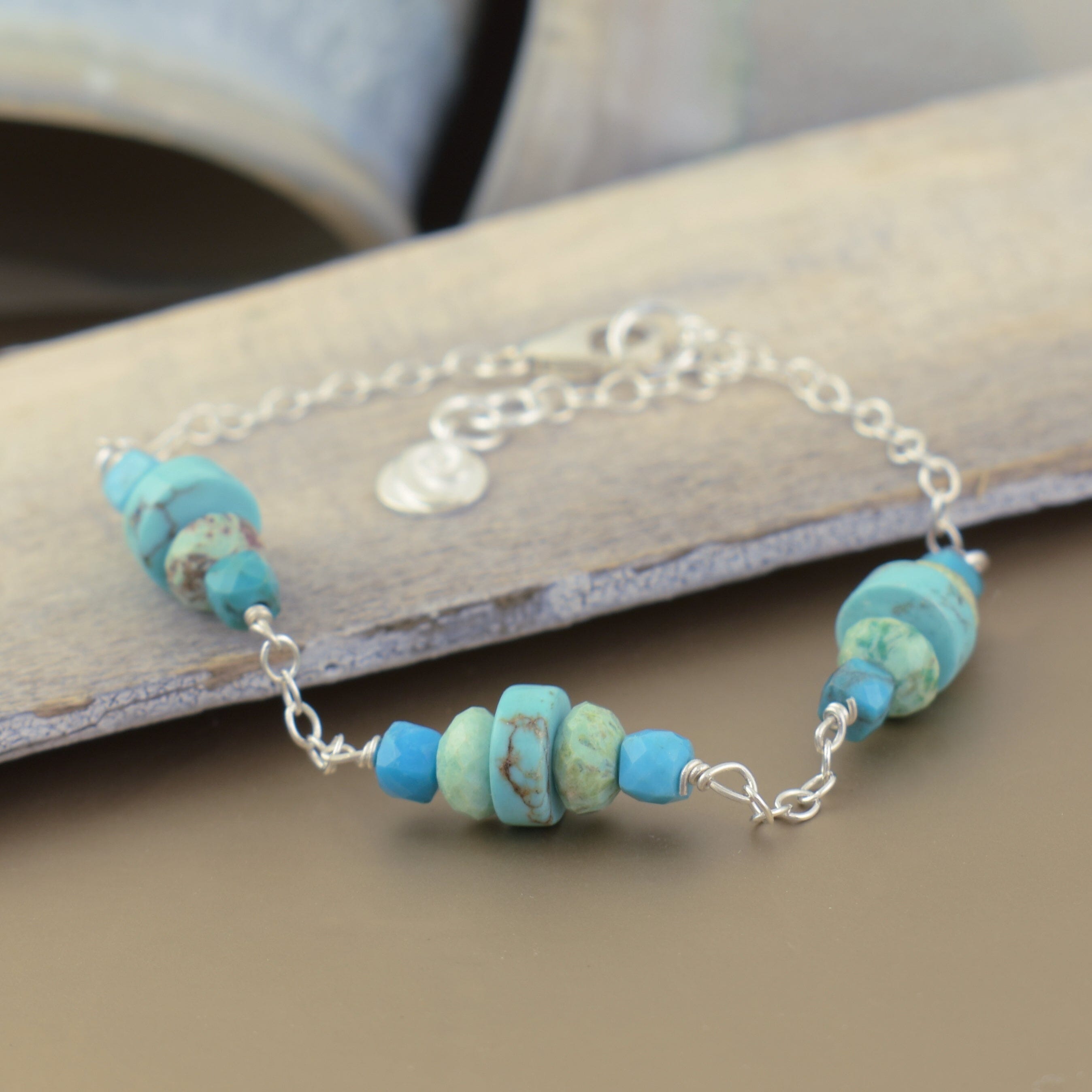 Tumbled Turquoise Bracelet