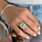 Twist Of Lime Ring