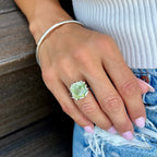 Twist Of Lime Ring