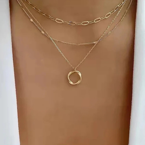 Nina - Vintage Gold Necklace