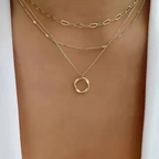 Nina - Vintage Gold Necklace