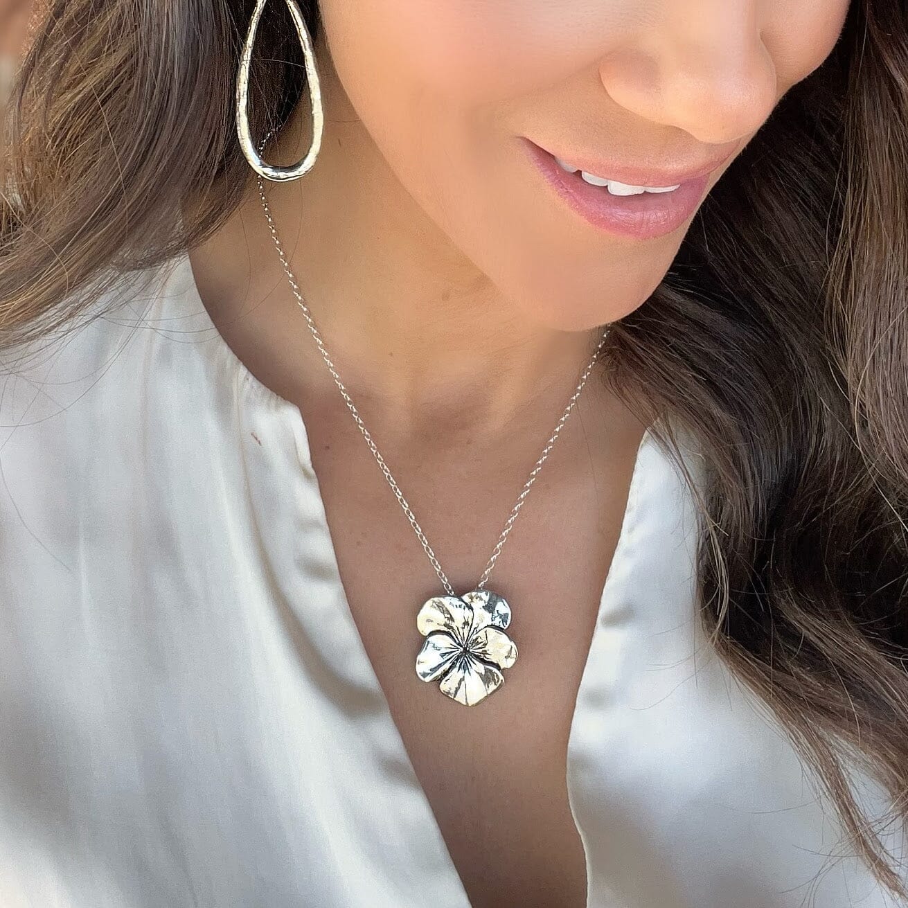 Violet Necklace - February Flower of the Month