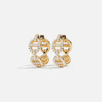 Isla Marina Gold Hoop Earrings