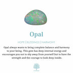 Olivenorma Golden Moon Opal Pendant Clavicle Necklace