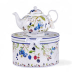 Wild Berries Fine China Teapot