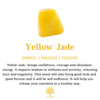 Olivenorma Natural Crystal Lucky Mushroom Necklace