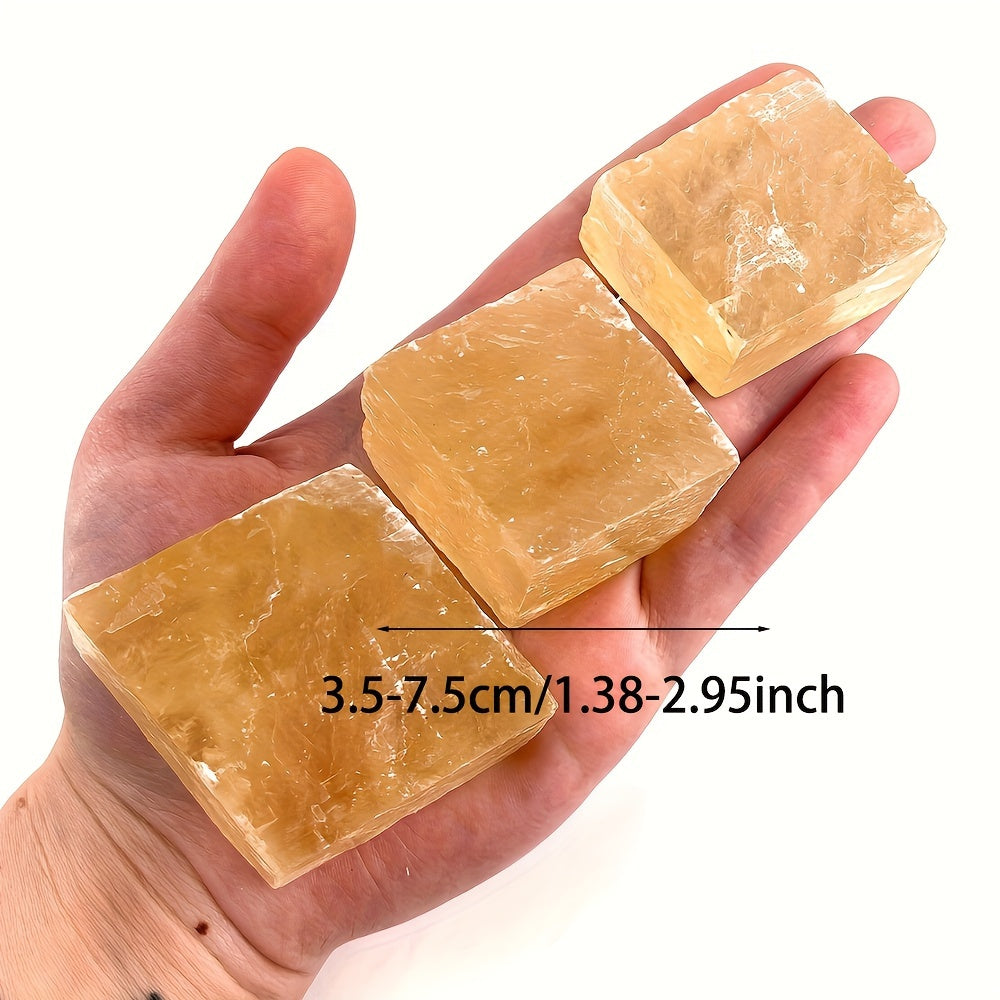 Natural Topaz Calcite Rock Crystals - Perfect Holiday Gift