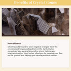 Olivenorma Smoky Quartz Wealth Gemstone Necklace