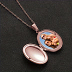 Personalized Photo Necklace Customized Pendant - Anniversary Gift