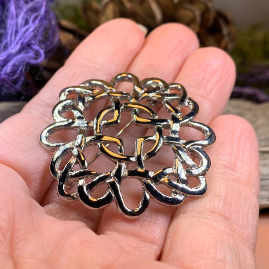 Four Marys Celtic Knot Brooch