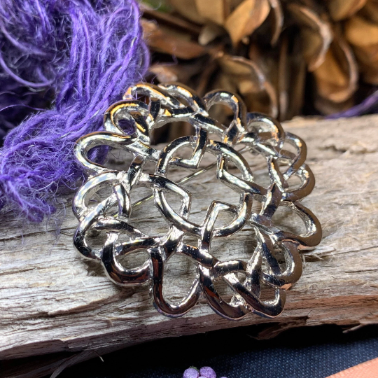 Four Marys Celtic Knot Brooch