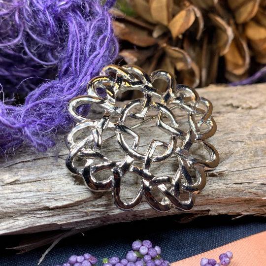 Four Marys Celtic Knot Brooch