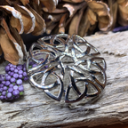 Pewter Trinity Knot Brooch