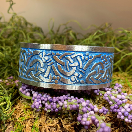 Fionn Celtic Knot Cuff Bracelet