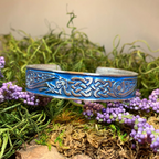 Celtic Raven Cuff Bracelet