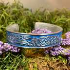 Celtic Raven Cuff Bracelet
