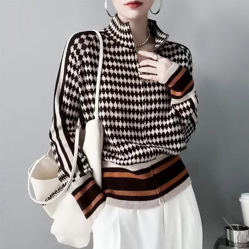 Aveline - Elegant turtleneck top