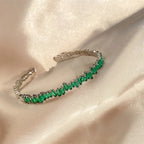 Milena Elegance Emerald Ring