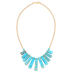 Olivenorma Emperor Stone Piano Necklace Bohemian Necklace