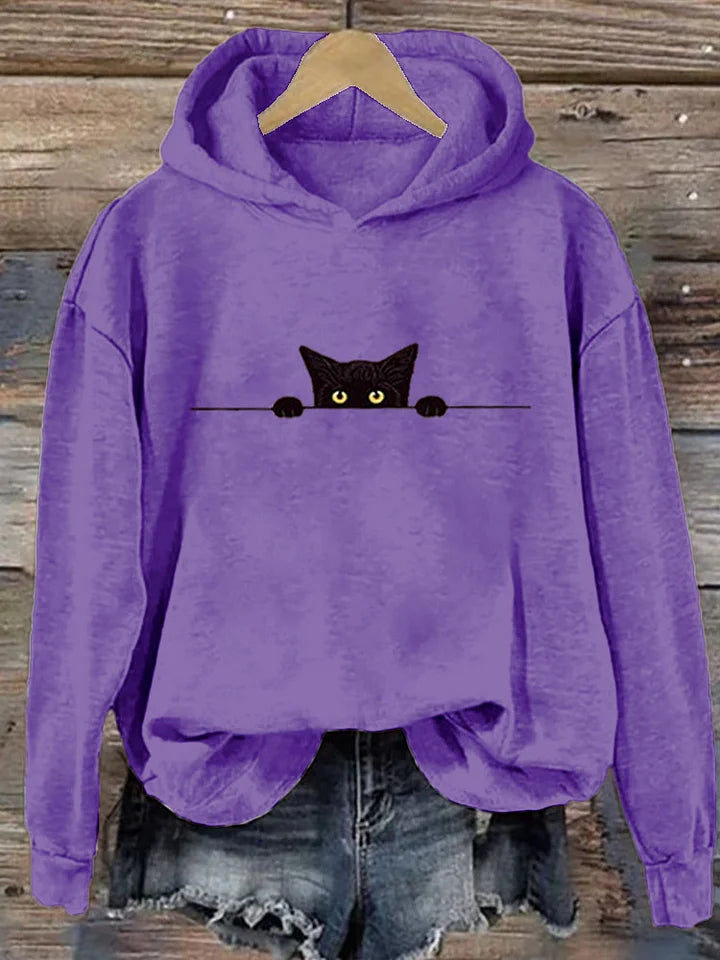 Hazel - Cozy Cat Hoodie