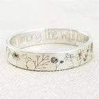 Dandelion Silver Ring