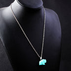 Olivenorma "Powerful Healing" Crystal Skull Necklace