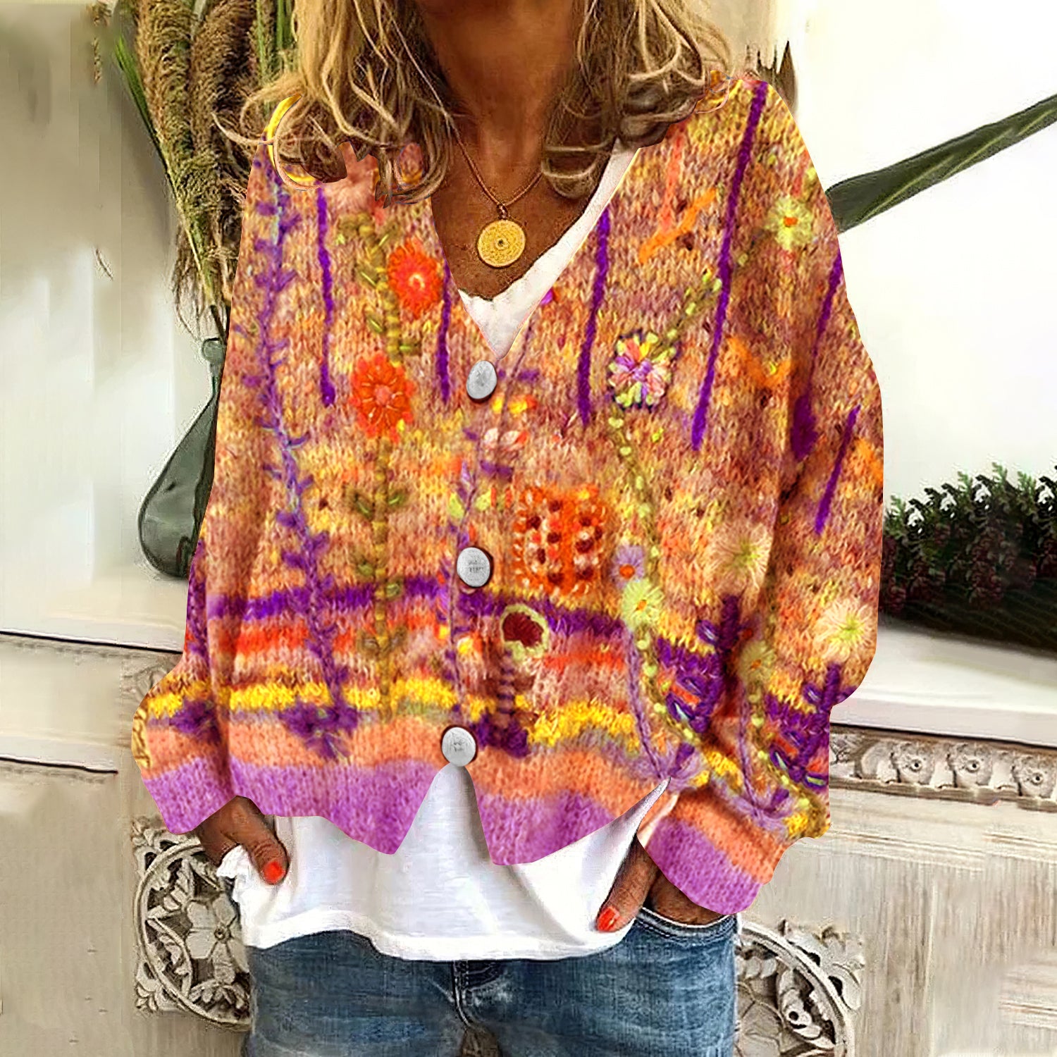 Beatrix - Cozy Knit Cardigan