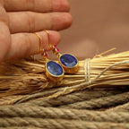 Lapis lazuli earrings