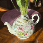 Dream Garden Fine China Teapot