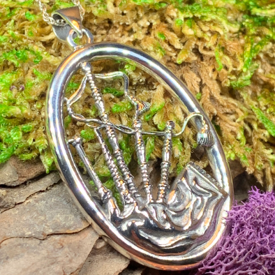 Bagpipes Forever Necklace