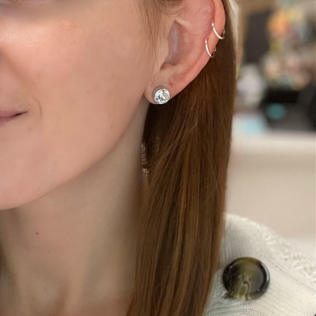 Teensy Hoop Earrings