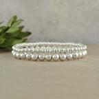 Beaded Stack Bracelet - 4mm