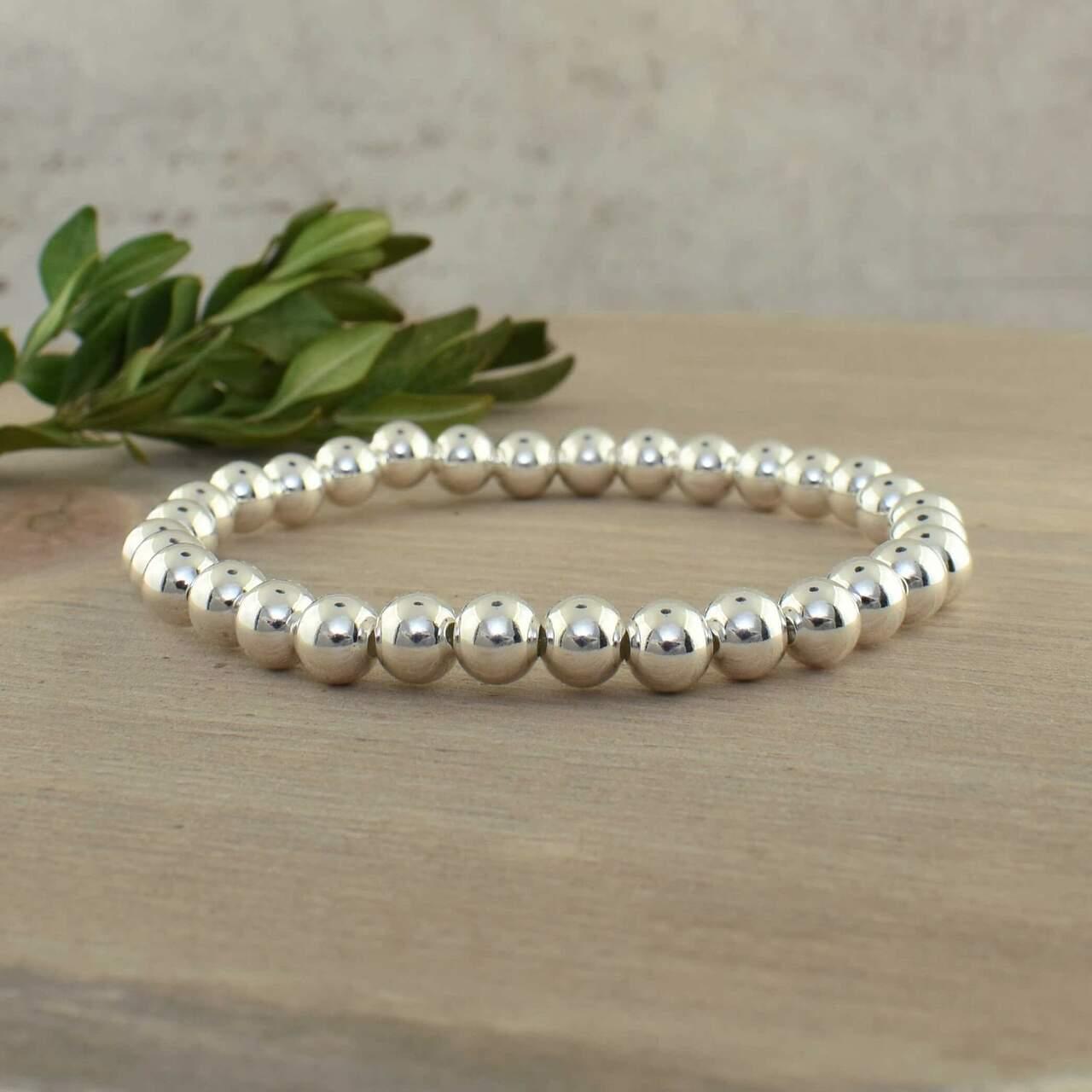 Beaded Stack Bracelet - 6mm