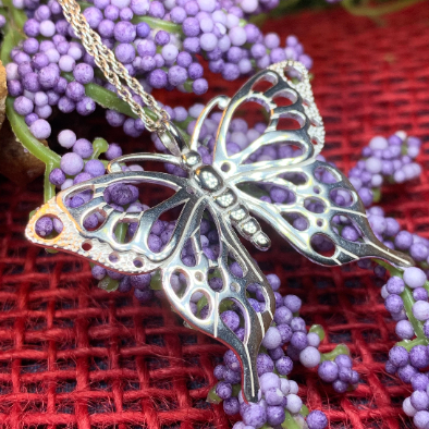 Earrach Butterfly Necklace