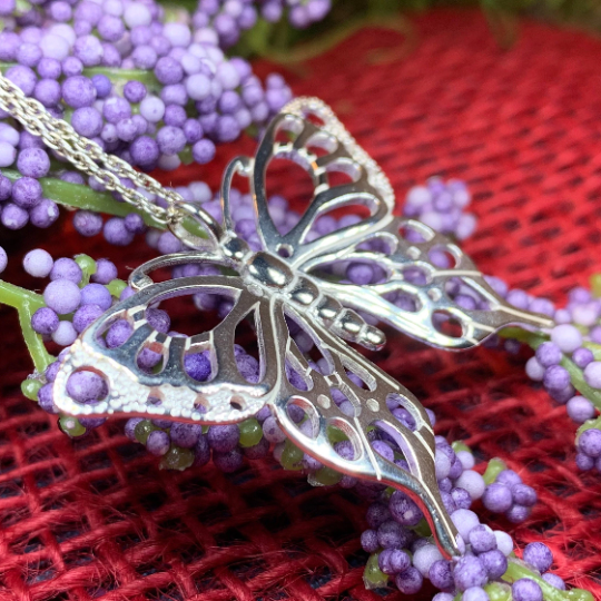 Earrach Butterfly Necklace
