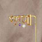 Sie Eye Drop Earrings