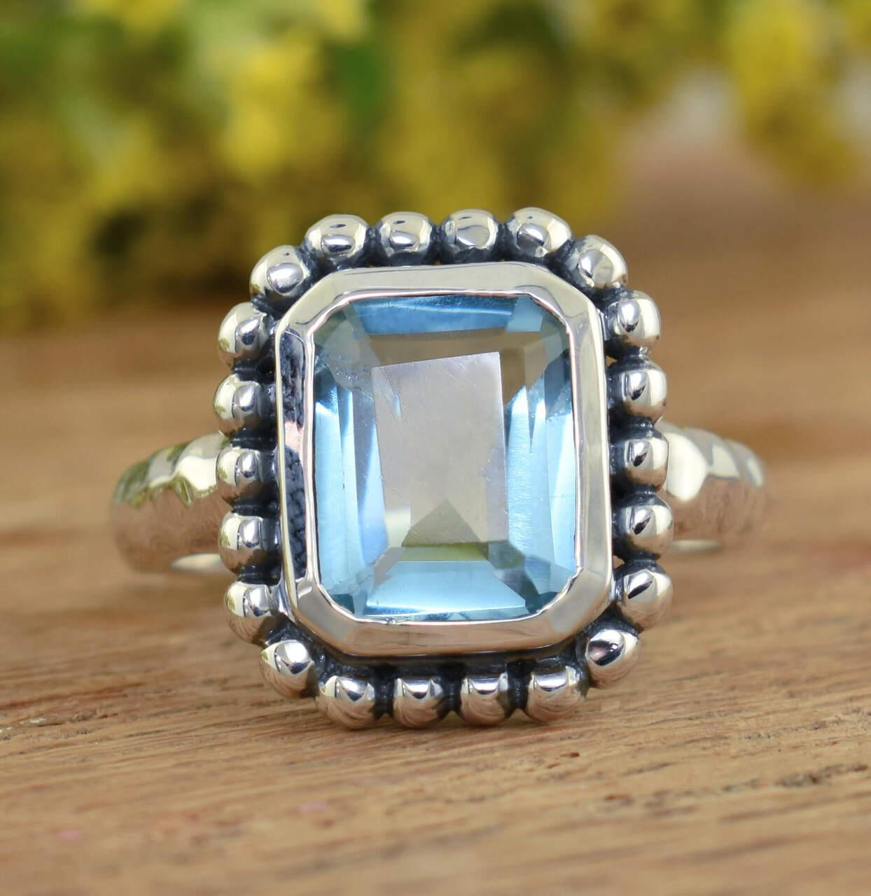 Blue Skies Ring