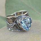 She's a Natural Ring - Blue Topaz
