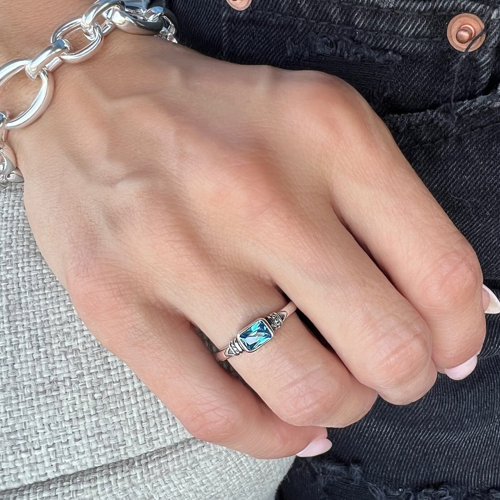 Blue Tribe Ring