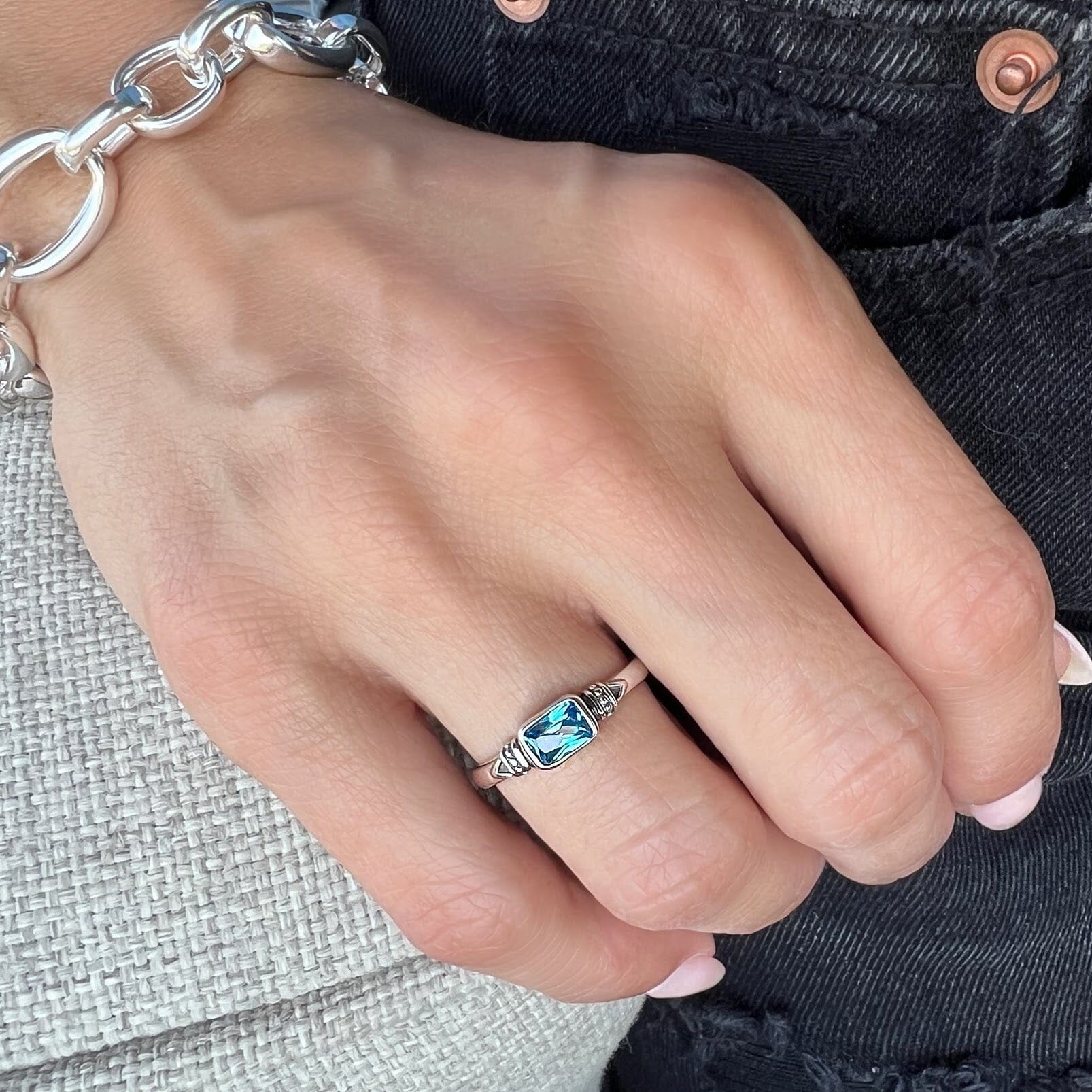 Blue Tribe Ring