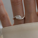 Silver 925 Crystal Eye Ring