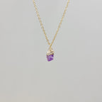 Olivenorma Irregular Crystal Raw Stone Gem gemstone Necklace