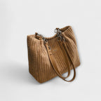 Olivia - Soft Cord Shoulder Bag