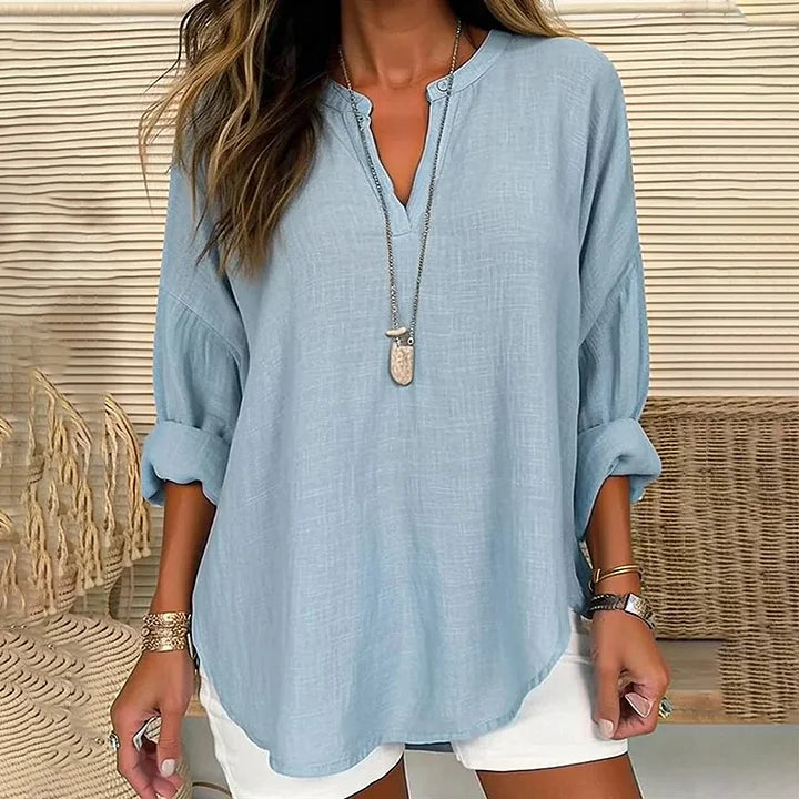 Diana - Cozy Linen Top