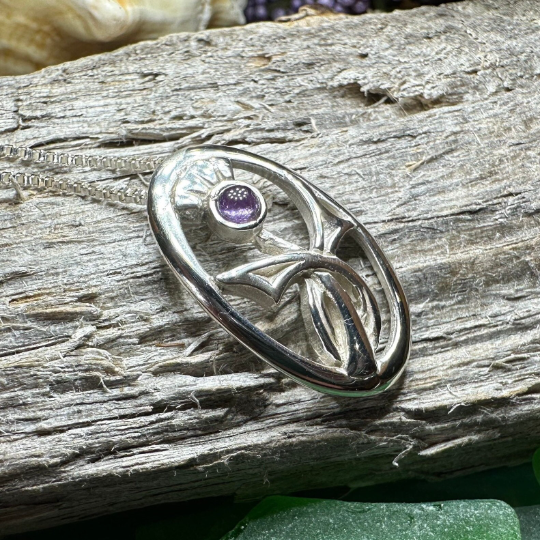 Fife Thistle Necklace