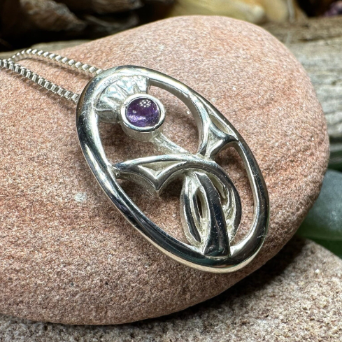 Fife Thistle Necklace